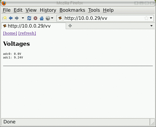 voltage monitor page