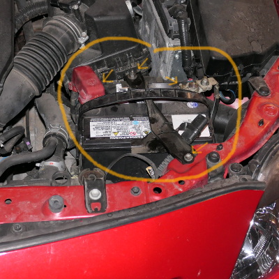 how to remove a car battery